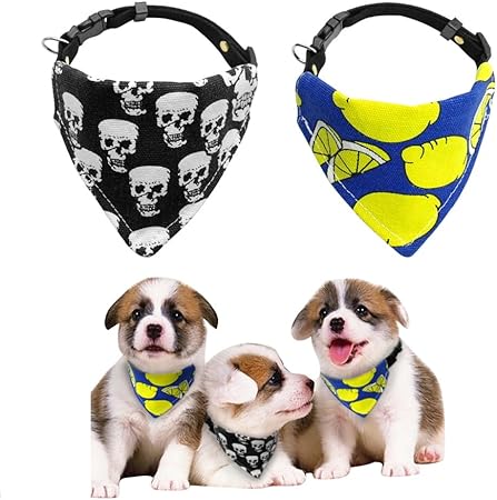 Puppy bandana collar Clearance