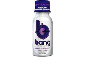 VPX Bang Shot World's First Carbonated Energy Shot Bangster Berry 12 (3fl oz) Shots