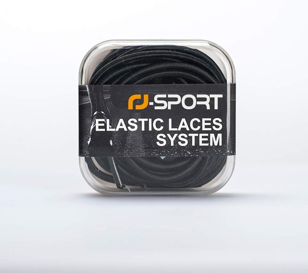 No Tie Shoelaces - Easy To Install Elastic Shoe Laces for Kids and Adults - Black: Shoes