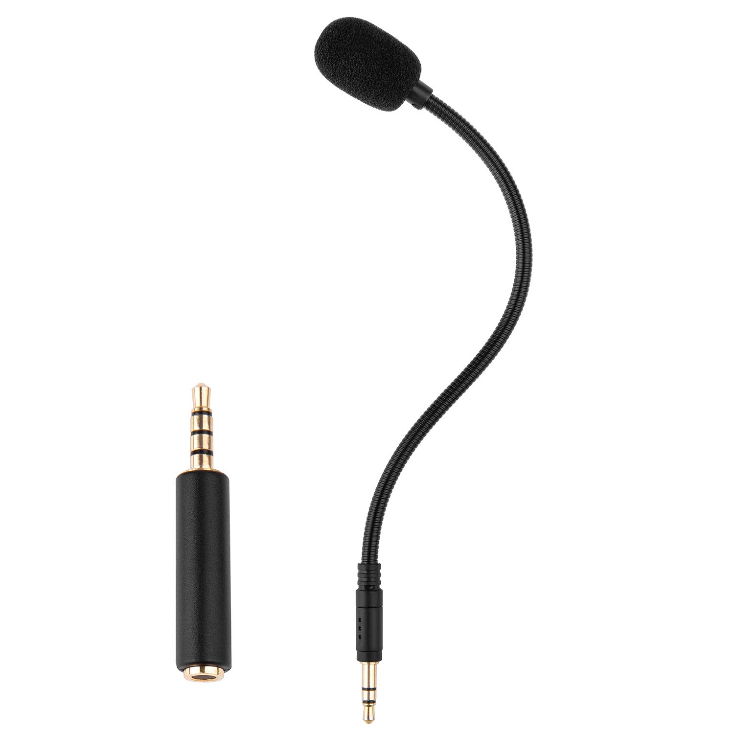 Smays Microphone Replacement for Rig 400 Gaming Headset, Turtle Beach, PS4 Headphone - 3.5mm Detachable Mic Attachment