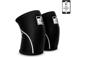 ELEMENT 26 Knee Sleeves for Weightlifting (Sold as a Pair) - 6mm Neoprene for Optimal Compression, Mobility, and Warmth - Perfect for Functional Fitness, Squats, Deadlifts, Olympic Lifting (Medium)