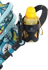 LittleLife Buggy Cup and Phone Holder Universal Stroller Bottle Organizer view 3