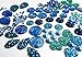 400 Pcs of Assorted Pearl Finish, Irridescent Flat Back Tear Drop Beads Cabochons Assorted Sizes 4mm-18mm