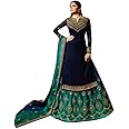 Delisa New Indian/Pakistani Eid Special Party/Ethnic wear Georgette Straight Ghagra Style Salwar for Womens LTT