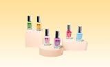 Barry M Gelly Hi Shine Nail Paint Pear Green Glossy Nail Polish view 3