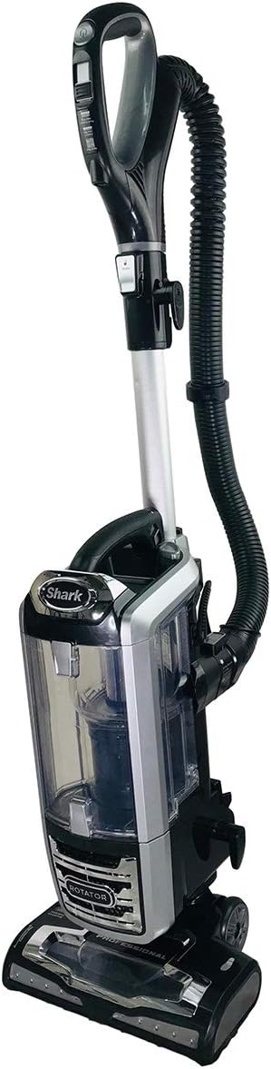 Shark Rotator Vacuum Cleaner DuoClean Powered Lift-Away Speed Upright Deluxe Vac with Pet Power Brush and Anti Allergen Technology HEPA UV770 (Renewed) (Black)