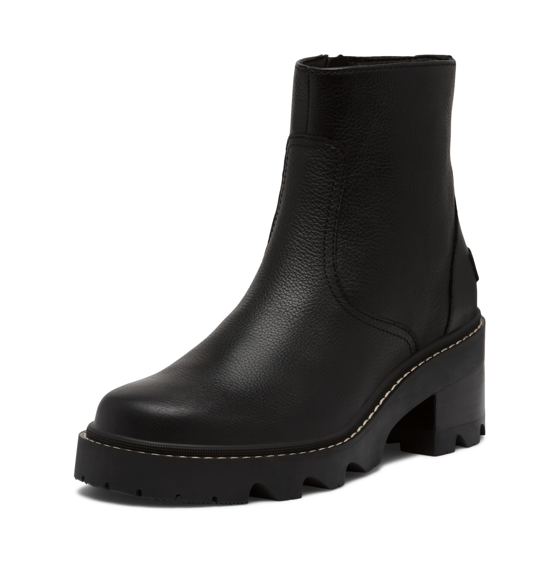 Sorel Women’s Joan Now Zip Bootie, Black/Black, 6.5