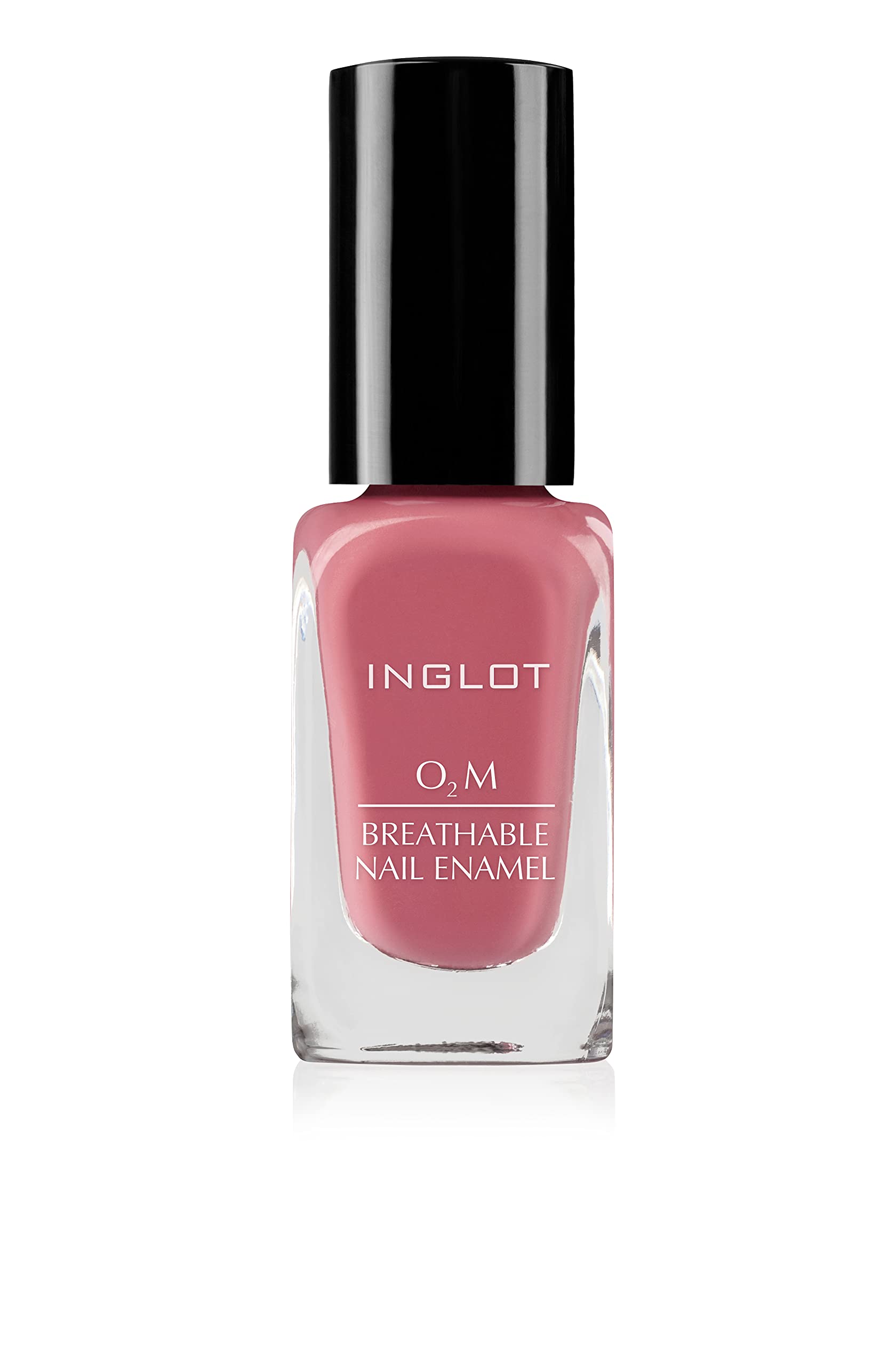 Inglot O2M Breathable Nail Enamel - Breathable nail polish for a healthy look | Long-lasting shine | Natural care | Ideal for everyday use | 11 ml | 681