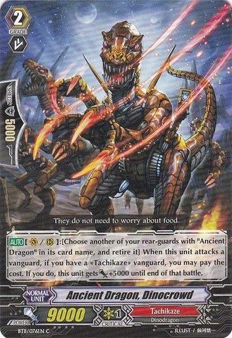 Cardfight!! Vanguard TCG - Ancient Dragon Dinocrowd (BT11/076) - Seal Dragons Unleashed