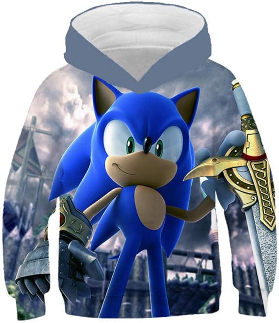 Sweat Enfant Sonic - Shadow L'Herisson Noir main image 1