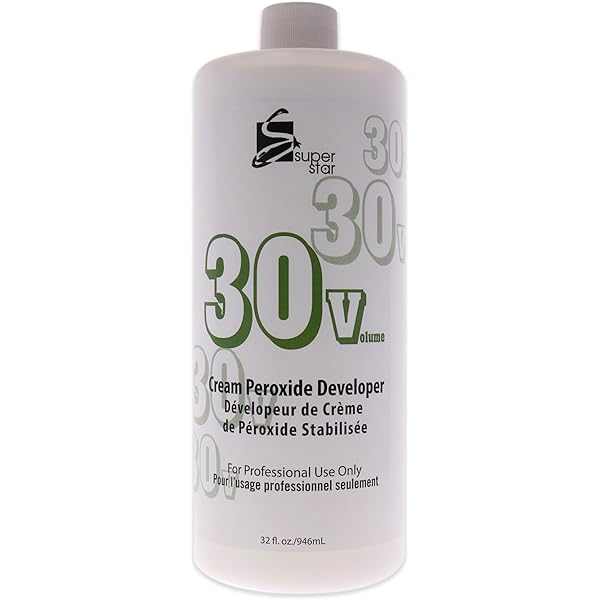 Amazon.com: SUPER STAR 10v Cream Peroxide Developer, 32 Fluid