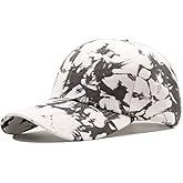BEARUN Cotton Tie Dye Low Profile Cap Hiphop Baseball Cap Fashion Dad Hat