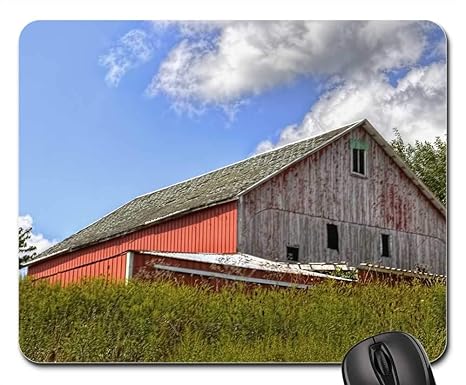 Amazon Com Mouse Pads Barn Rustic Barns Weathered Ohio Digital