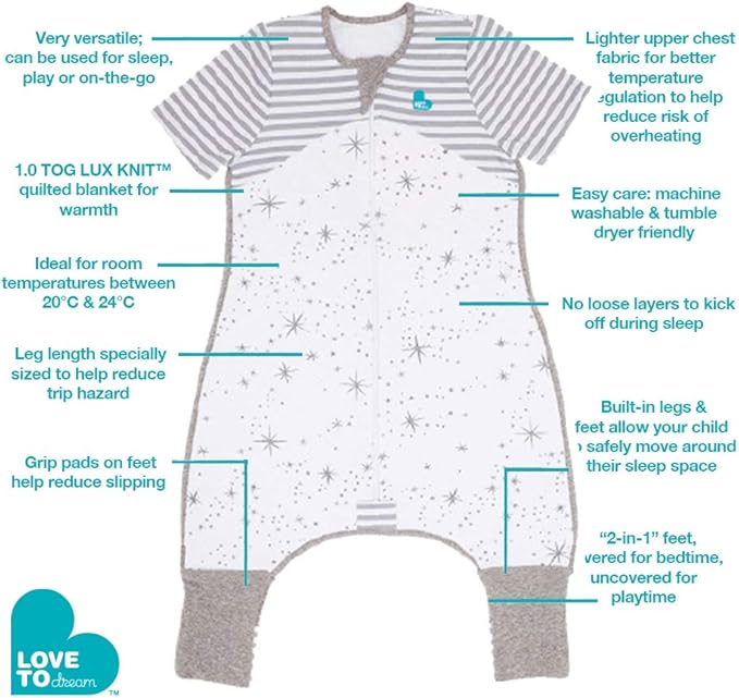 baby sleepsuit with legs