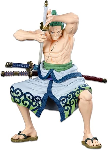 Amazon Com Banpresto One Piece World Figure Colosseum 3 Super Master Stars Piece The Roronoa Zoro The Original Multiple Colors Bp Toys Games