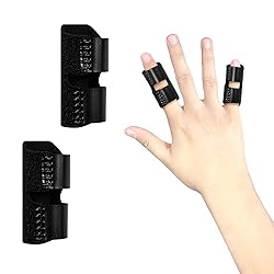 2 PCS Small Finger Splint, Adjustable Trigger