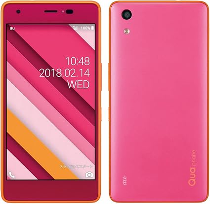 Amazon Au Qua Phone Qz Kyv44 カシスピンク 白ロム スマートフォン本体 通販