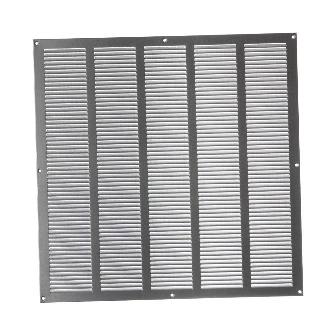 500x500mm / 20x20'' inch Galvanised Metal Air Vent Grille Cover with Insect Mesh - Ventilation Cover