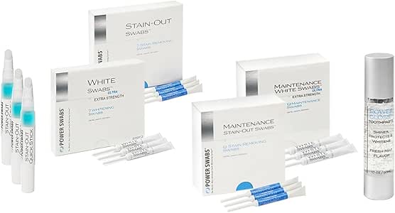 Amazon.com: Power Swabs Intensive Teeth Whitening and ...