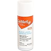 CerMark Ultra Aerosol Spray for Black Laser Marking. Great for Stainless, Glass, Slate, Metal, & Ceramic. (12oz) (1)