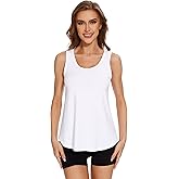 WiWi Tank Tops for Women Super Soft Sleeveless Pajama T-Shirt Cooling Loungewear Basic Shirts Viscose Bamboo Tee S-XXL