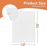 MOKANI 5 Packs Canvas for Painting 30 x 40 cm Blank Panels 3 mm Thick view 2