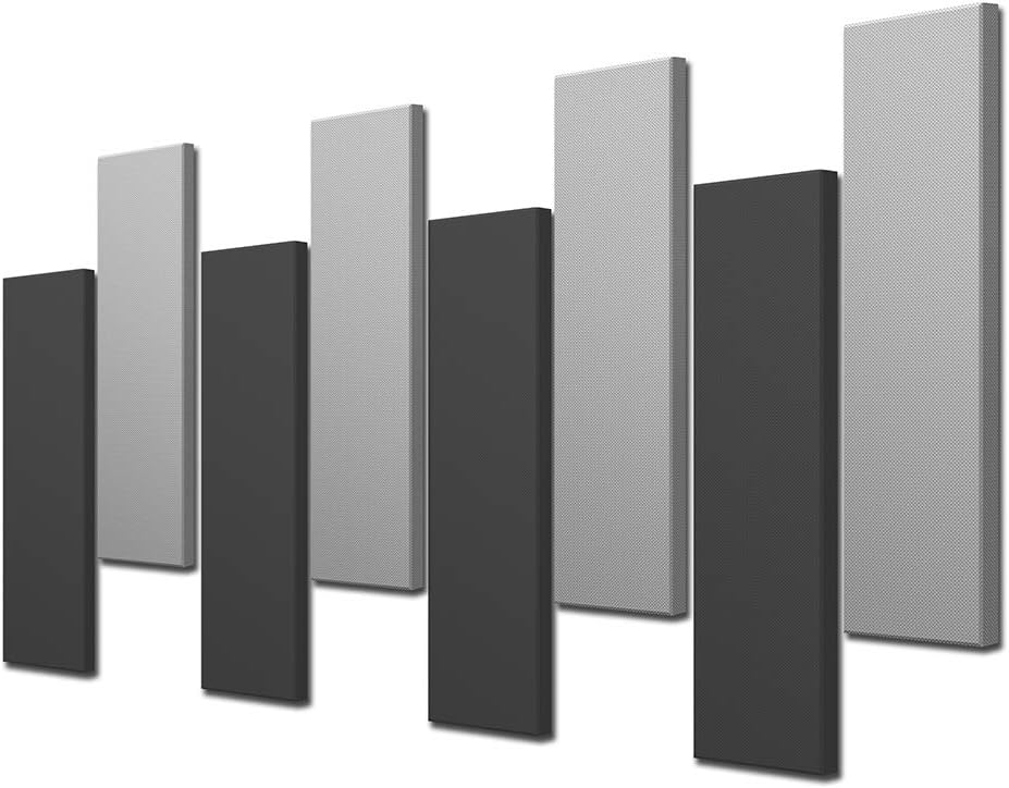 Acoustimac DMD Stagger Acoustic Panel Design Pack: 8 Pcs 8)4'x1'x2