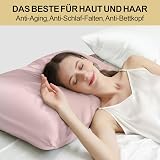 ZIMASILK 100% Mulberry Silk Pillowcase 19 Momme 80x80 Light Plum view 3