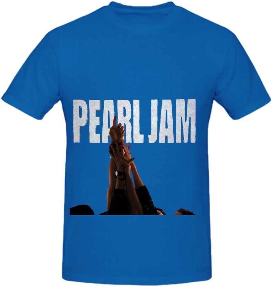 Phil Collins Ten Jazz Mens Crew Neck Cool Shirts Blue