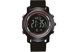 CakCity Military Watches with Compass Altimeter Barometer Pedometer Thermometer, Outdoors Tactical Wrist Watch for Men