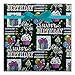 Chalky Birthday Jumbo Rolled Gift Wrap - 72 square feet