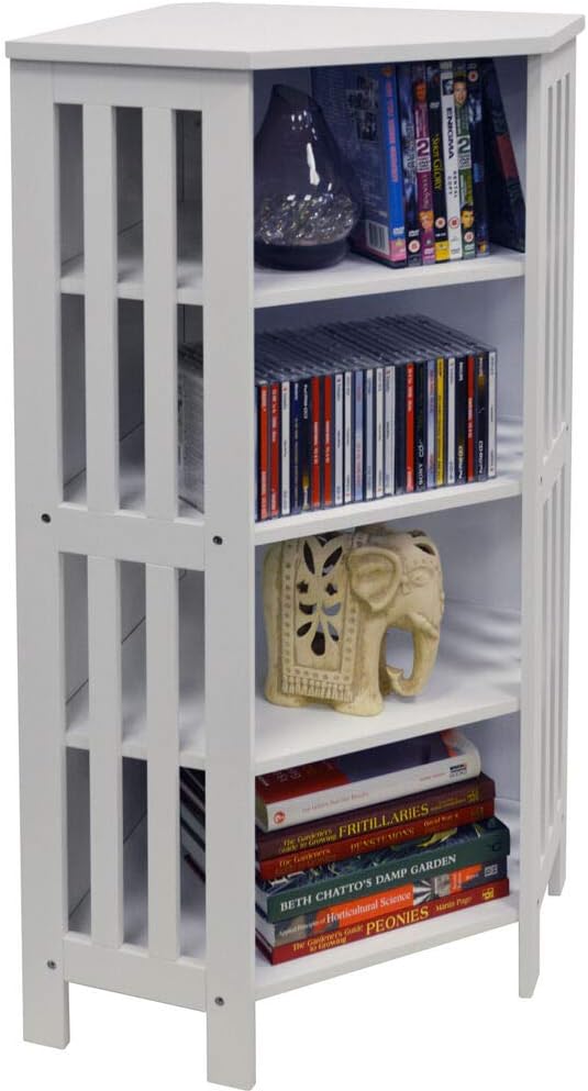 Generic Inet White Er Cd Dvd Stora Corner Cd Wooden Amazon Co Uk Electronics