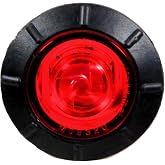 Maxxima M09320R Clearance Marker Light (3/4" 1 LED P2, Grommet and Bullet Connector included)