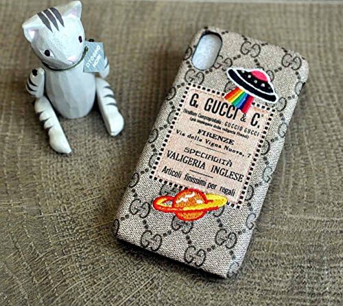 HoiSam Embroidery UFO GG Collection for Apple Iphone X only (Iphone X - UFO-D)