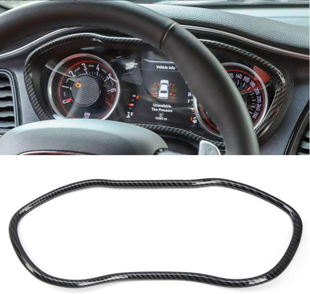 Cosilee Dash Trim Dashboard Decoration Accessories Compatible with Dodge Challenger 2015 2016 2017 2018 2019