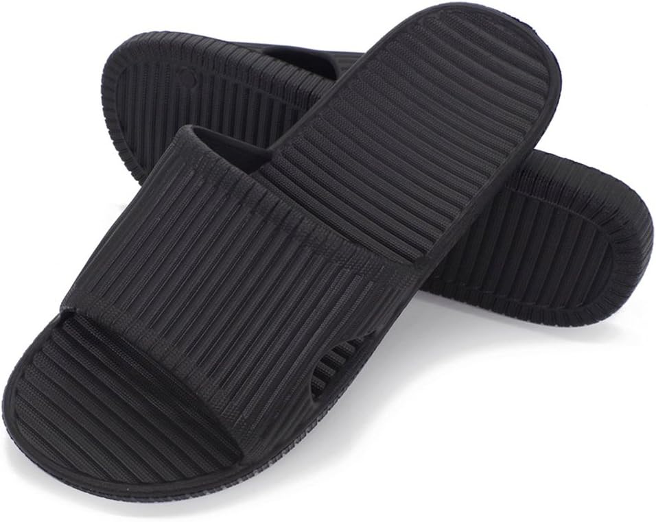 Shower Slippers Men and Women Non-Slip Causal Indoor Home Bathroom Sandals Poolside