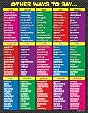 Teacher Created Resources Other Ways to Say Chart, Multi Color (7706)