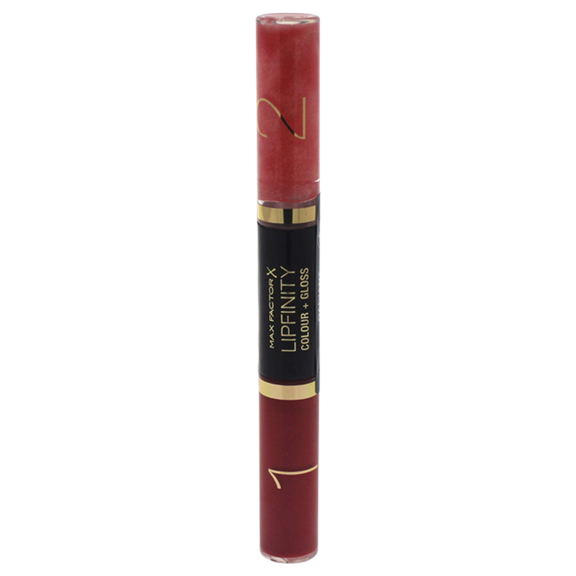 Max Factor Infinity Colour and Gloss Lipstick, Double Ended, 560 Radiant Red