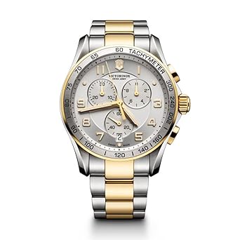 Chrono Classic Analog Silver Dial Mens Watch-241687