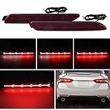 Raryloy LED Rear Bumper Reflector Brake Signal Tail