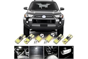 BMT xms LED Interior Light Kit Replacement for Toyota 4Runner 2010-2023, 6000K Bright White Interior LED Bulb, 18 Pieces