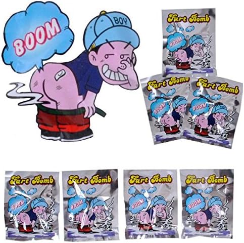 Jurika 10pcs Funny Fart Bomb