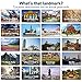 BEST PAPER GREETINGS 40 Pack Bulk Travel Postcards From Around the World for Mailing, 20 Assorted Designs (4 x 6 In Around The World Postcards Bulk)