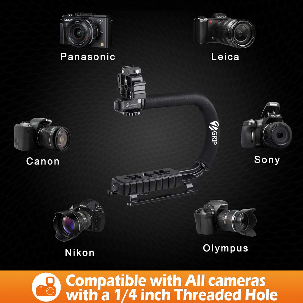 Zeadio Video Action Stabilizing Handle Grip Handheld