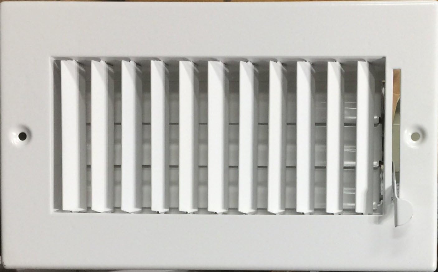 8 X 4 Adjustable Blade Sidewall Ceiling Register Vent Cover