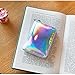 Aibearty Womens Holographic Waterproof Wallet Clutch Bag Wallet Small Purse Silver 4.6Inch*3.6Inch