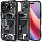 Spigen Ultra Hybrid MagFit Direct Digital Printing Case for iPhone 16 Pro [Custom Design][Compatible with Magsafe] - Zero One Black
