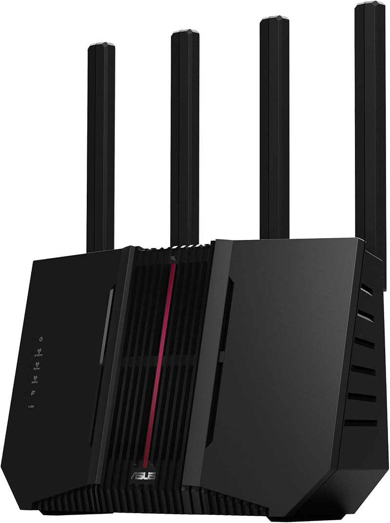 ASUS RT-BE92U Tri-Band WiFi 7 Router 320MHz 4096-QAM AI Mesh VPN Security