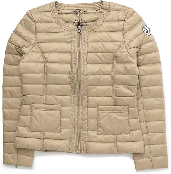 Amazon Jott ジョット Douda ショート丈 ライトダウン ジャケット パッカブル ノーカラー ジップアップ カラーbeige レディース Beige ベージュ L 並行輸入品 コート ジャケット 通販