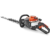 Husqvarna 322HD60 Gas Hedge Trimmer with 24 inch Blade, Outdoor Tools | 24-inch dual action blade, 21.7cc 2-cycle engine, adjustable rear handle, and professional-grade knife blades